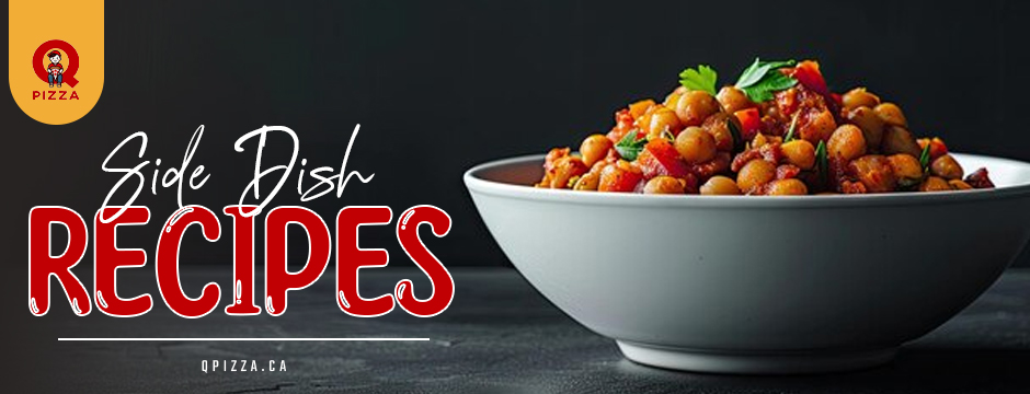 Tasty and colorful Side Dish Recipes served fresh.