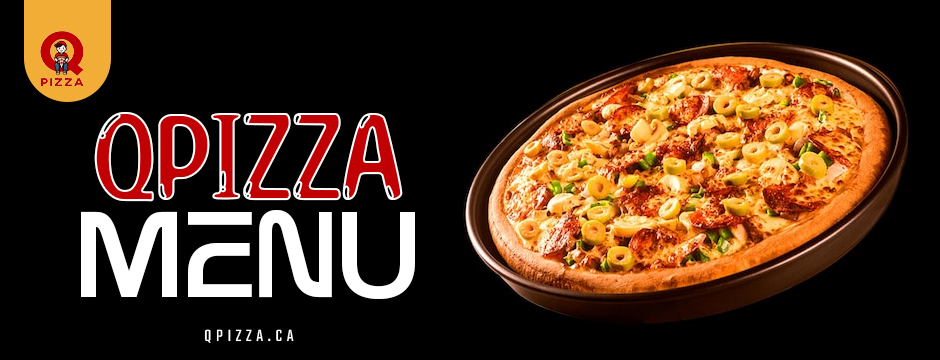 Qpizza menu